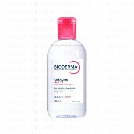 BIODERMA Créaline - H2O TS solution micellaire flacon 250ml