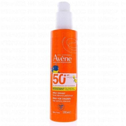 AVÈNE Lait solaire spray enfant SPF50+ 200ml