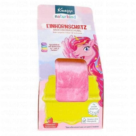 KNEIPP Nature Kids - Bombe de Bain surprise trésor de la licorne fraise