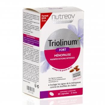 NUTREOV Triolinum fort ménopause manifestations intenses 60 capsules